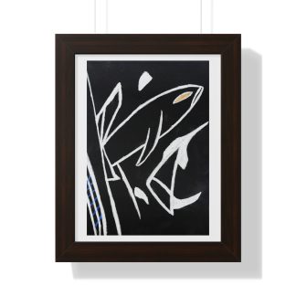 Framed Vertical Poster