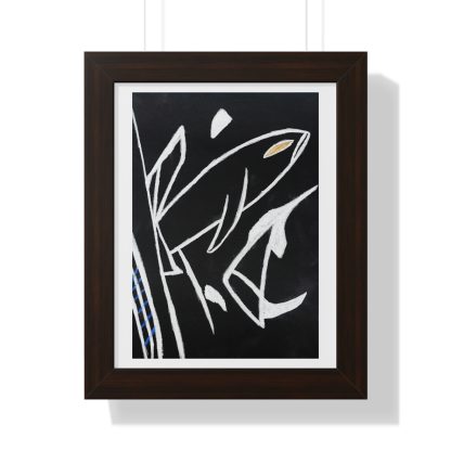 Framed Vertical Poster